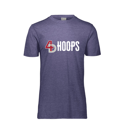 [FTSCUBRY-AS-LOGO2] Decker Men's Tri-Blend T-Shirt - Short Sleeve (Adult S, Royal, Logo 2)