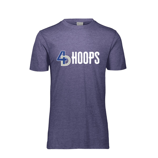 [FTSCUBRY-AS-LOGO3] Decker Men's Tri-Blend T-Shirt - Short Sleeve (Adult S, Royal, Logo 3)