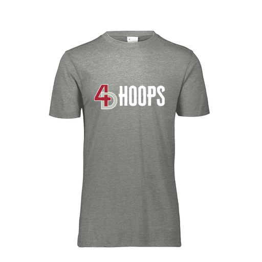 [FTSCUBGY-AS-LOGO2] Decker Men's Tri-Blend T-Shirt - Short Sleeve (Adult S, Gray, Logo 2)