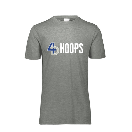 [FTSCUBGY-AS-LOGO3] Decker Men's Tri-Blend T-Shirt - Short Sleeve (Adult S, Gray, Logo 3)