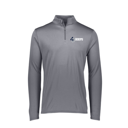 [2787.059.XS-LOGO2] Ladies Dri Fit 1/4 Zip Shirt (Female Adult XS, Gray, Logo 2)