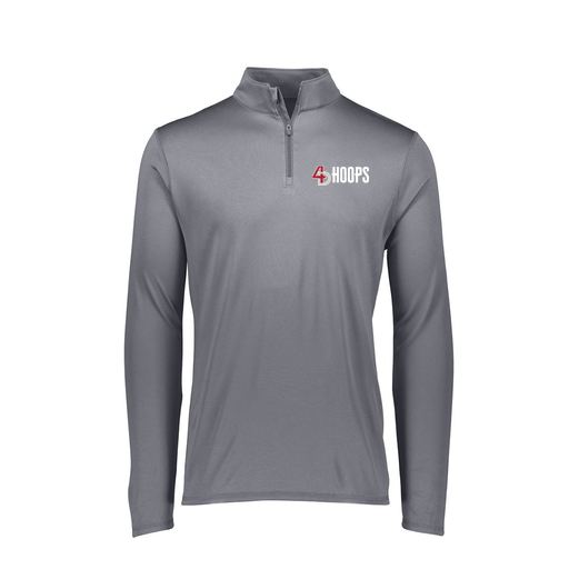 [FTLQFLGY-FAXS-LOGO2] Decker Women's Flex-Lite 1/4 Zip Shirt (Female Adult XS, Gray, Logo 2)