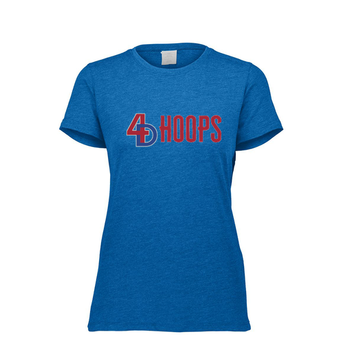[FTSCUBRY-FAXS-LOGO1] Decker Women's Tri-Blend T-Shirt - Short Sleeve (Female Adult XS, Royal, Logo 1)