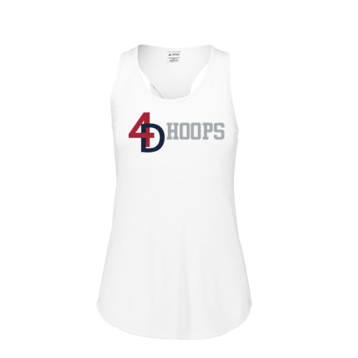 [3078.005.S-LOGO1] Ladies Tri Blend Tank Top (Female Adult S, White, Logo 1)