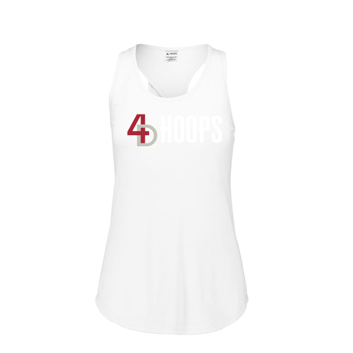 [3078.005.S-LOGO2] Ladies Tri Blend Tank Top (Female Adult S, White, Logo 2)