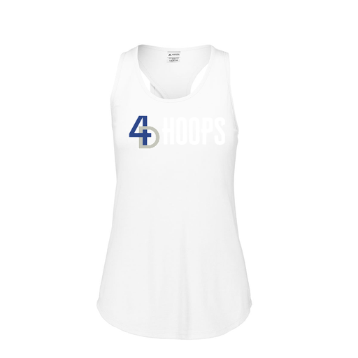 [3078.005.S-LOGO3] Ladies Tri Blend Tank Top (Female Adult S, White, Logo 3)