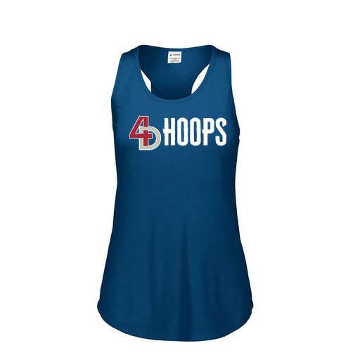 [3078.U22.S-LOGO2] Ladies Tri Blend Tank Top (Female Adult S, Navy, Logo 2)