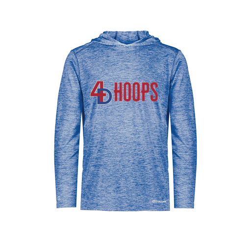 [FOLHCGRY-AS-LOGO1] Decker Men's Charge Hoodie (Adult S, Royal, Logo 1)