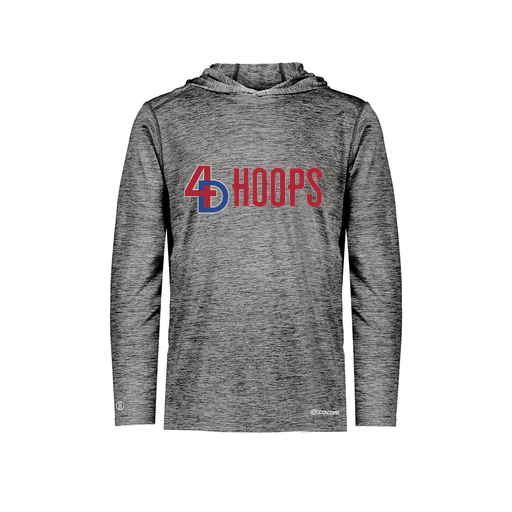 [FOLHCGBK-YS-LOGO1] Decker Youth Charge Hoodie (Youth S, Black, Logo 1)