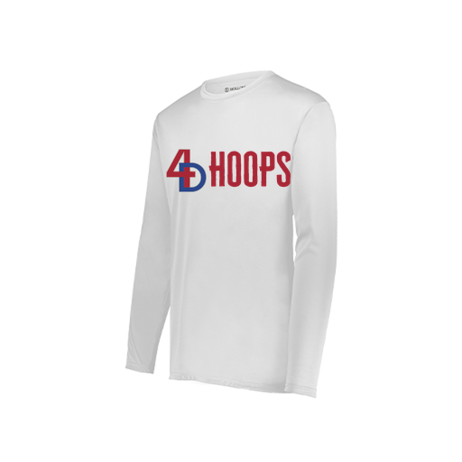 [222822.005.XS-LOGO1] Men's LS Smooth Sport Shirt (Adult XS, White, Logo 1)