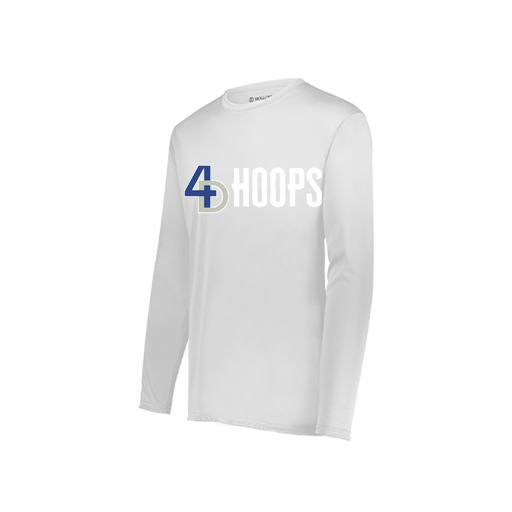 [222822.005.XS-LOGO3] Men's LS Smooth Sport Shirt (Adult XS, White, Logo 3)