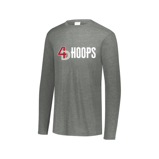 [3075.013.XS-LOGO2] Men's LS Ultra-blend T-Shirt (Adult XS, Gray, Logo 2)