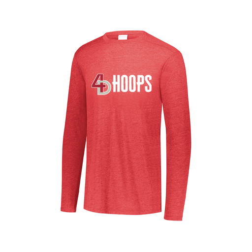 [3075.V96.XS-LOGO2] Men's LS Ultra-blend T-Shirt (Adult XS, Red, Logo 2)