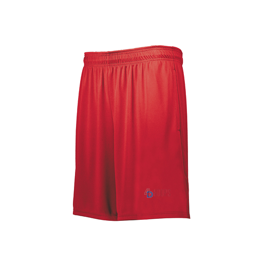 [229511.083.XS-LOGO1] Decker Men's Swift Short (Adult XS, Red, Logo 1)