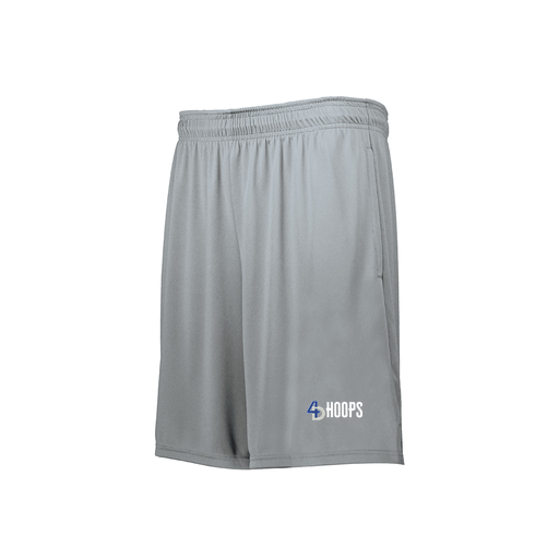 [229511.099.XS-LOGO3] Decker Men's Swift Short (Adult XS, Silver, Logo 3)